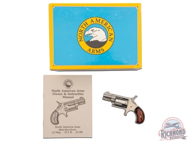 North American Arms .22 LR Stainless Steel Mini Revolver