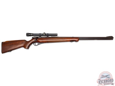Mossberg 146B-A Bolt Action .22 Short & LR Rifle with Weaver Scope