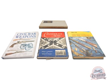 Lot of Four Hardback Books on Civil War Weapons