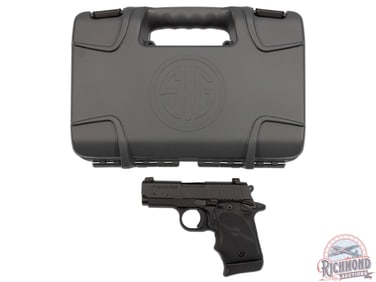 New Sig Sauer P938 BRG Micro Compact 9mm Semi-Auto Pistol in Original Case