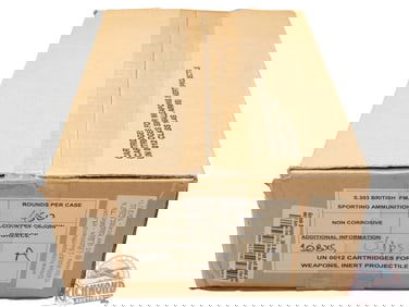 Full Case 450 Rounds Sporting Ammunition .303 British FMJ on Stripper Clips