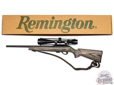 Remington 597 Magnum .17 HMR Semi-Automatic Rifle with Scope