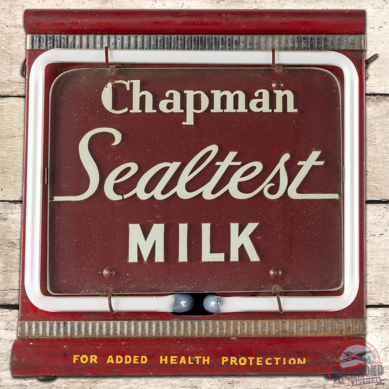 Champan Sealtest Milk Lackner Countertop Neon Sign (1 of 4)