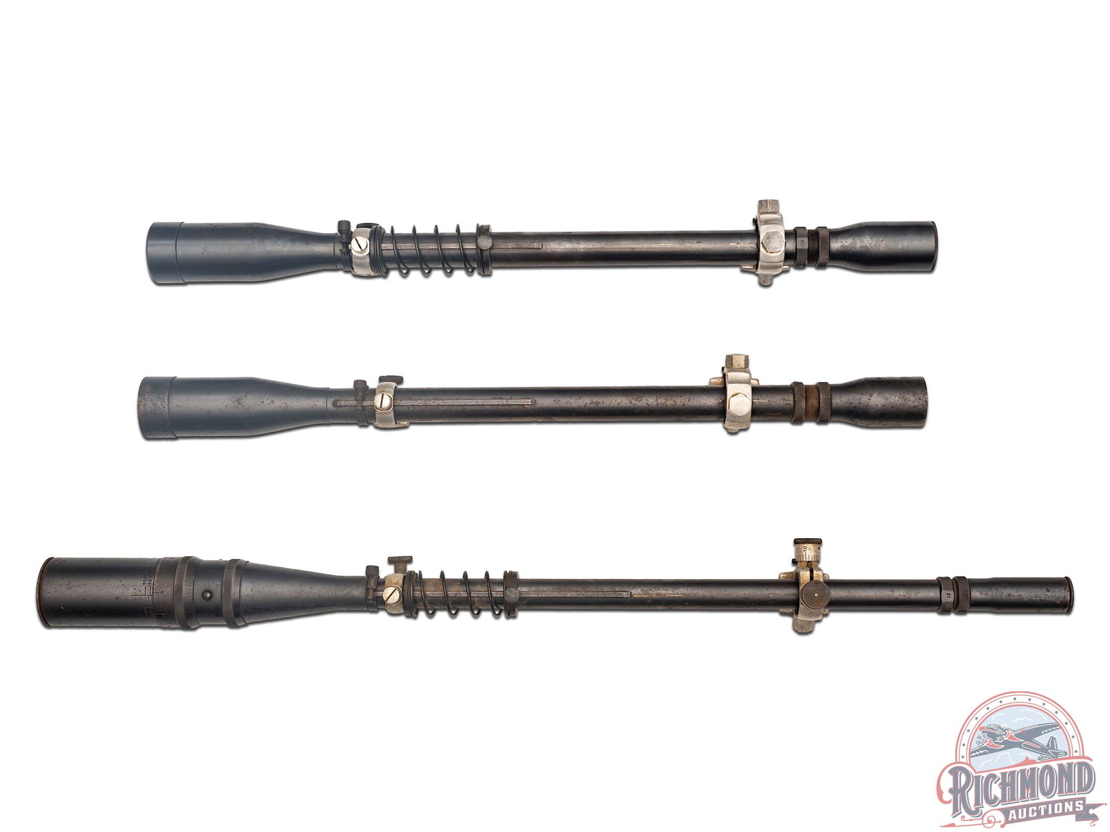 Three Unertl Target Scopes Auction