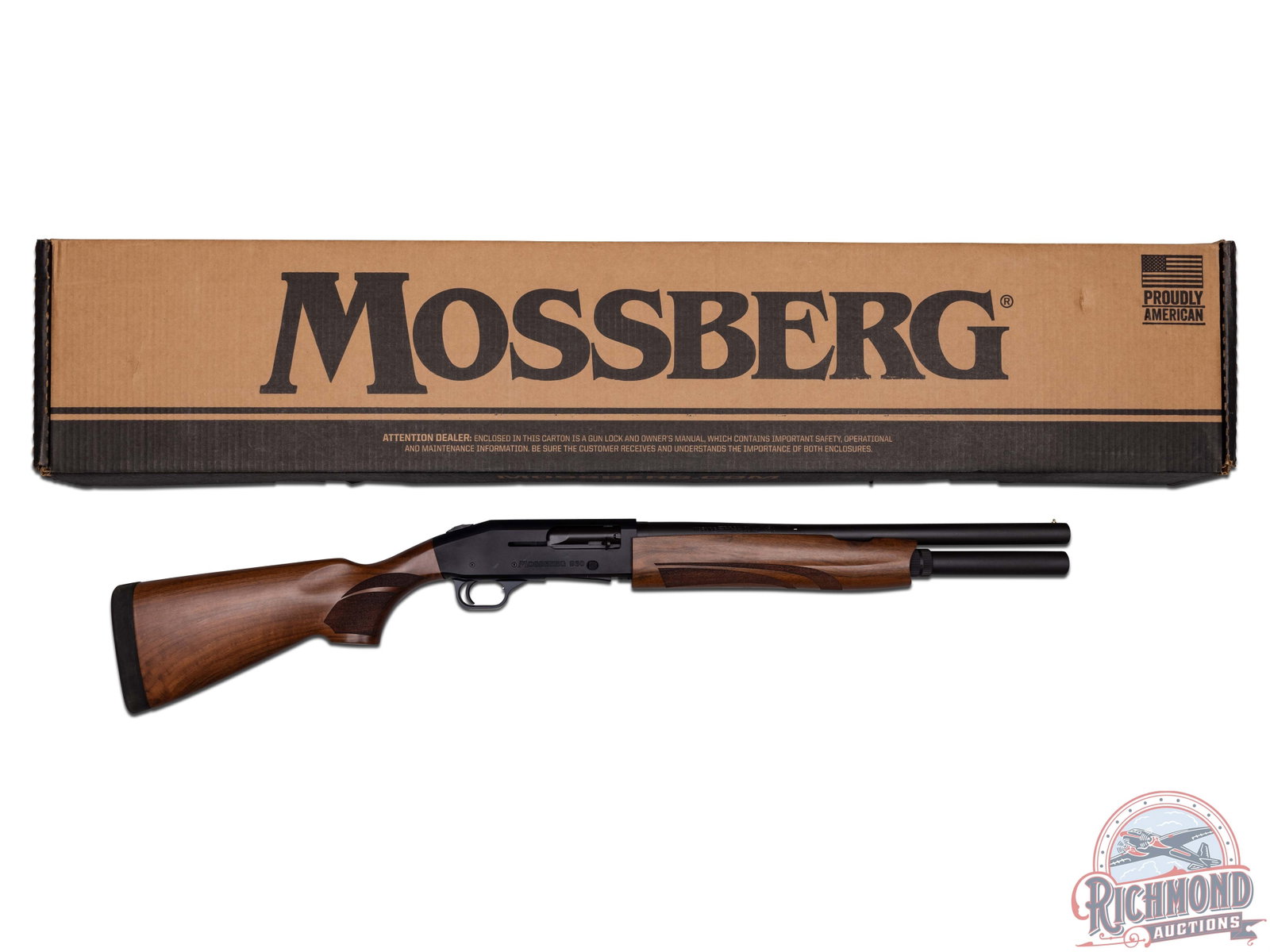 NICE! Mossberg 930 Tactical Walnut 12 GA Semi-Auto Shotgun in Original Box: Where beauty and tactical capabilities combine. Features an 18-1/2" satin blued barrel chambered for 2-3/4" and 3" shells. Brass bead front sight and full barrel length magazine tube. Satin blued rece