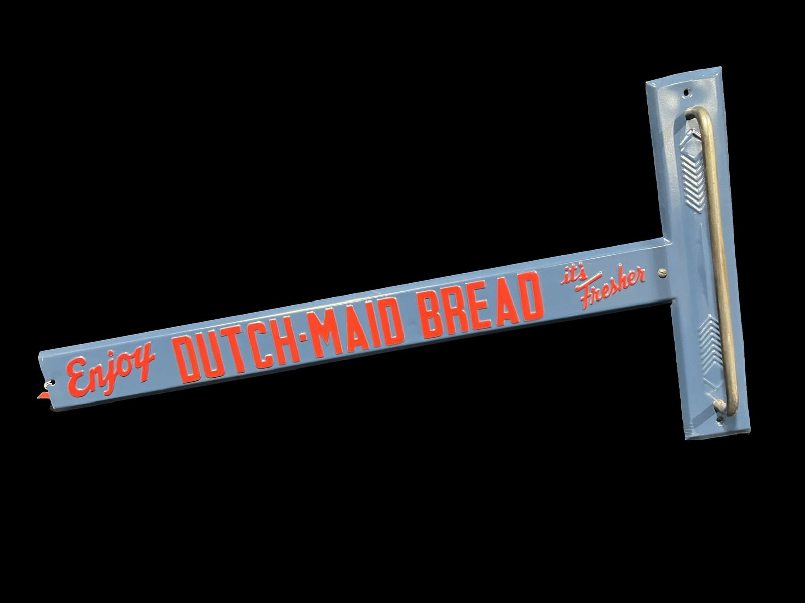 Dutch Maid Bread Door Push Country Store Sign (1 of 2)