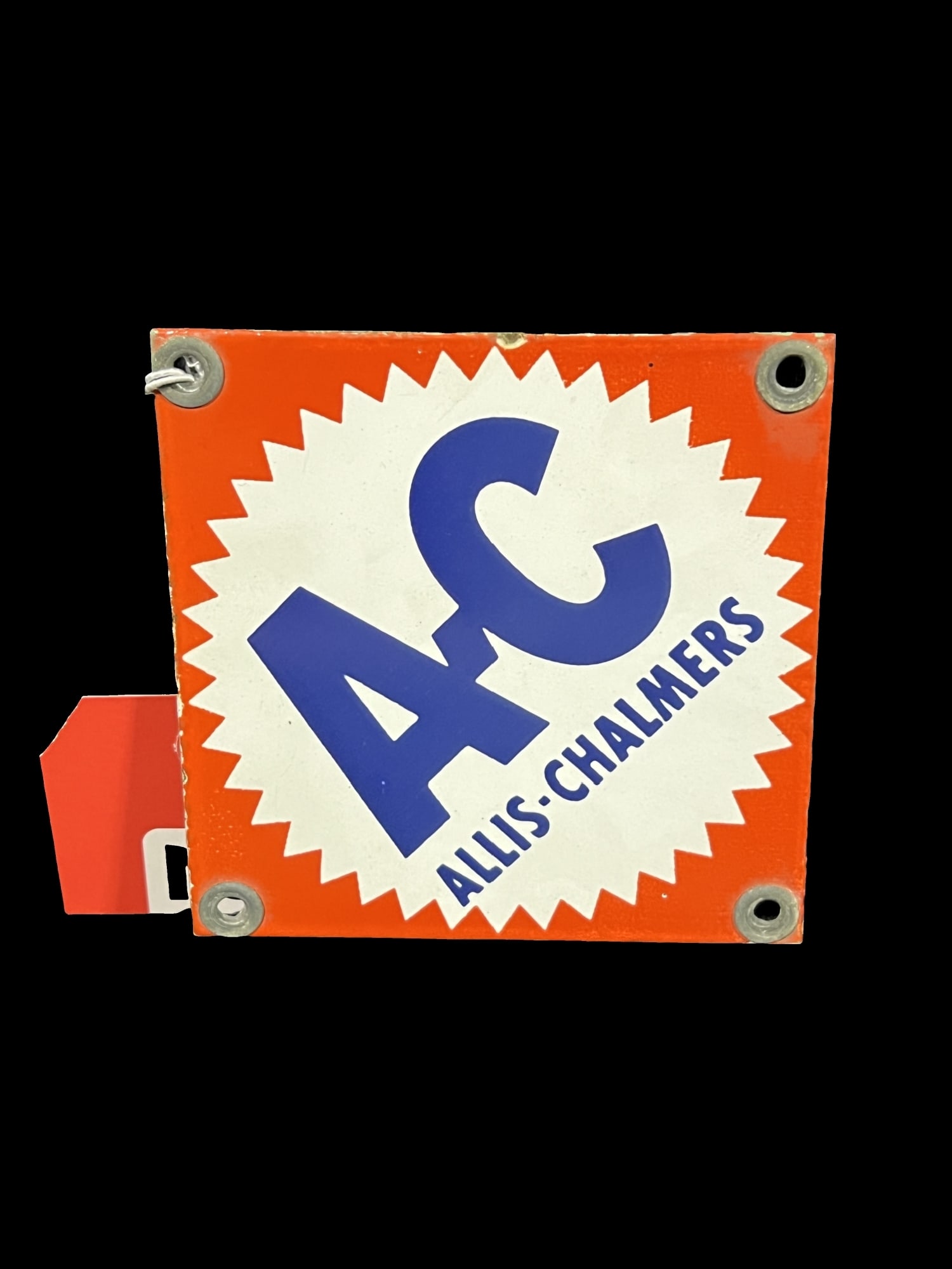 Ac Allis Chalmers Porcelain Sign (1 of 2)