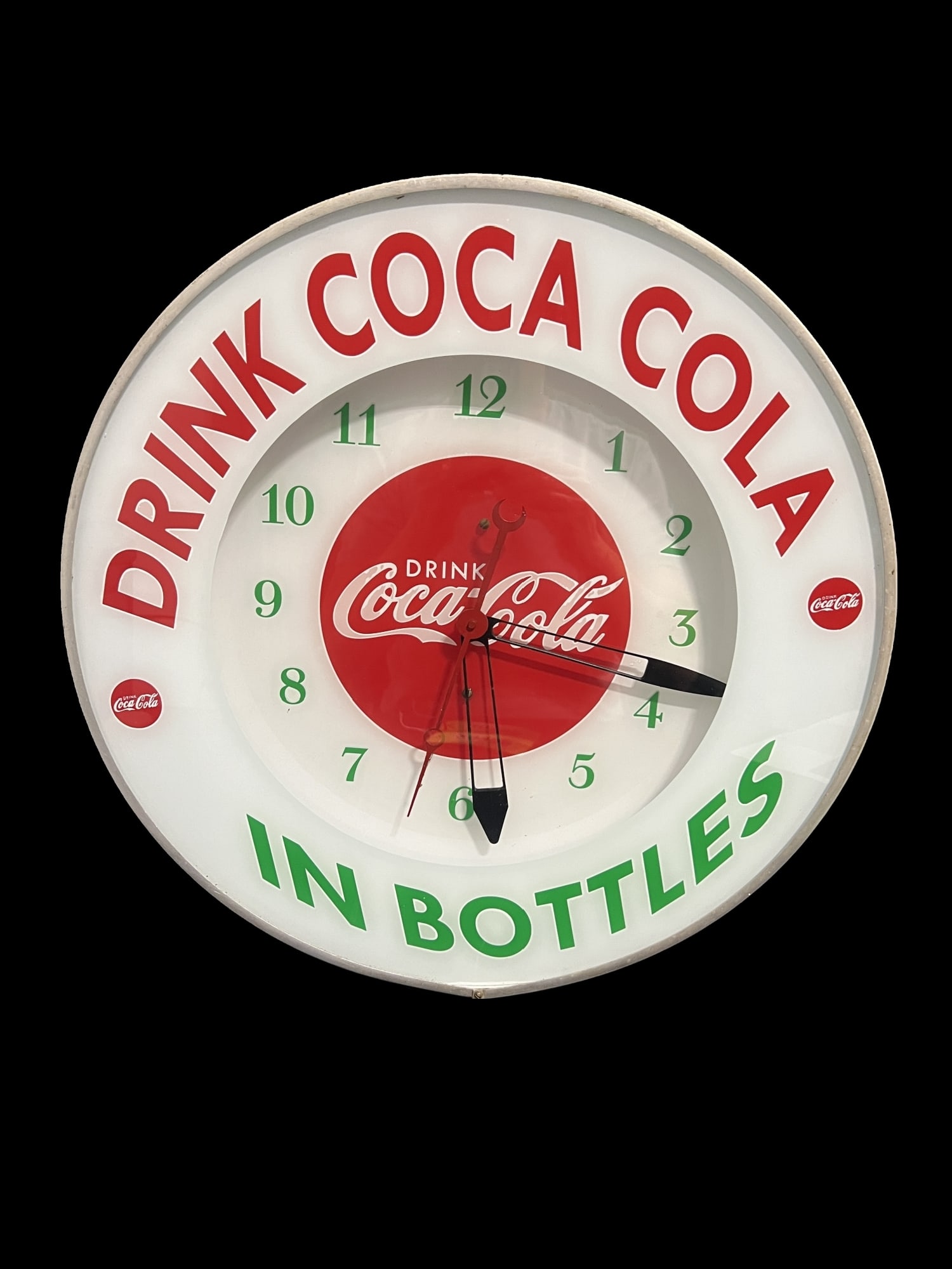 Drinks Coca Cola Coke In Bottles Clock (1 of 3)