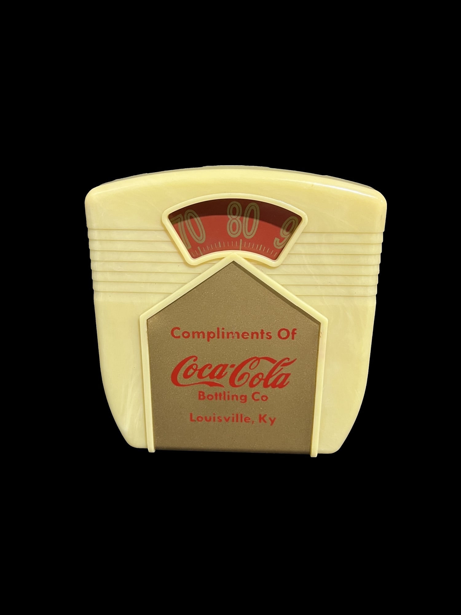 Coca Cola Coke Soda Bottling Company Lexington, Ky Thermometer (1 of 2)