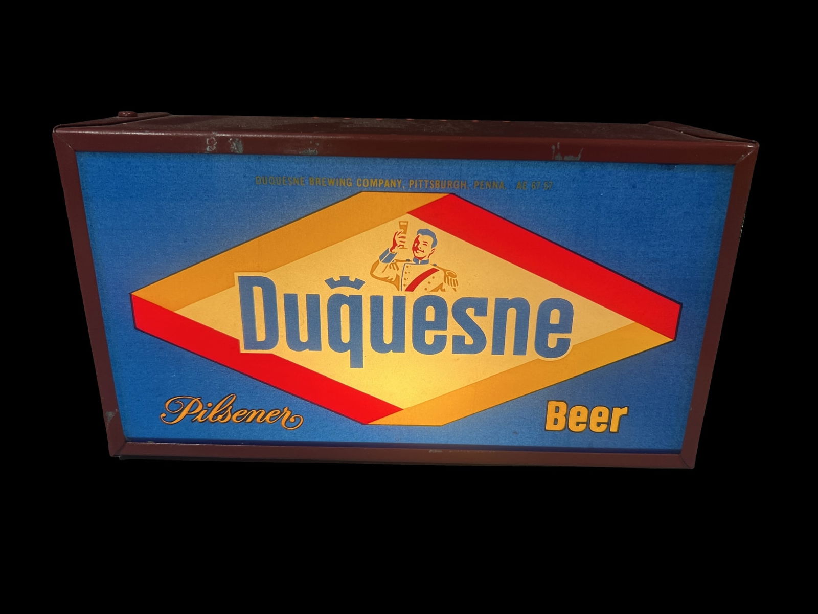 Duquesne Beer Light Up Counter Top Display (1 of 3)