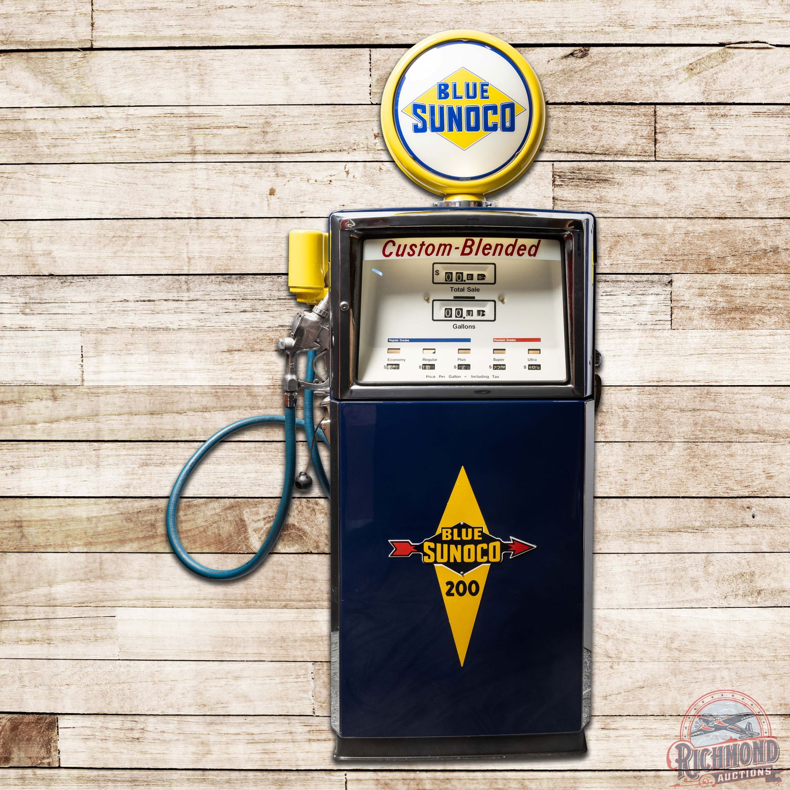 Wayne Model 511 Blend-O-Matic Sunoco Gas Pump Restored (1 of 6)