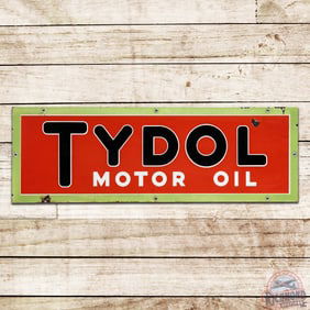Tydol Motor Oil Single Sided Porcelain Sign