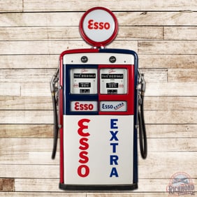Gilbarco Model #924 Double Computing Gas Pump Restored Esso Extra