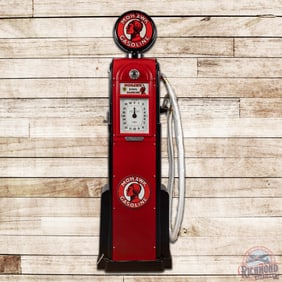 Wayne Model #60 Clock Face Gas Pump Restored Mohawk