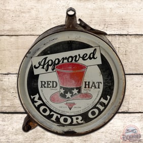 Red Hat Approved Motor Oil Rocker Can