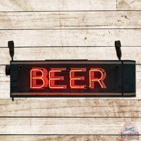 Beer 42" Double Sided Tin Neon Sign