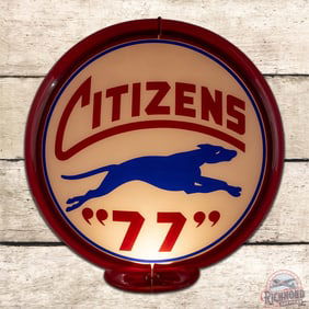 Citizens 77 Gasoline 13.5" Capco Body Gas Pump Globe Complete