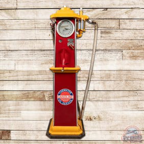Wayne Model #576 Clock Face Gas Pump Restored Tidewater