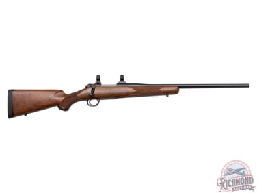 Kimber 84M Classic Bolt Action Rifle in 7mm-08 Remington Caliber with Scope Rings and Bases