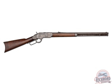 Antique Winchester Model 1873 Lever Action Scarce .22 Short Rifle