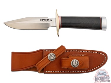 Rare Randall Made Mini Model 1 All Purpose Fighter No. 659 with Factory Leather Sheath