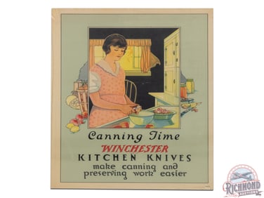 Winchester Flashlights & Kitchen Knives Double Sided Display Sign