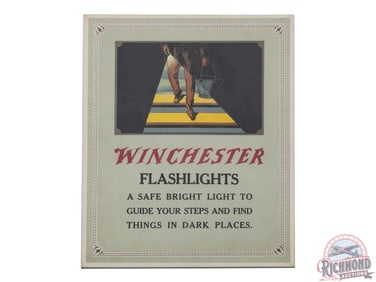 Winchester Flashlights Counter-Top Display Sign