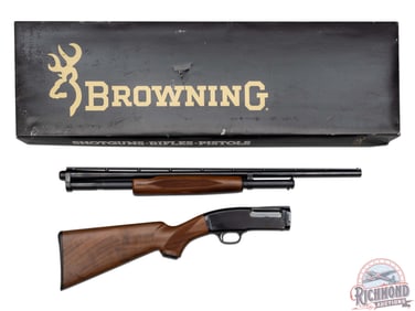 Unfired Browning M-42 Pump Action 410 Gauge Shotgun in Factory Box
