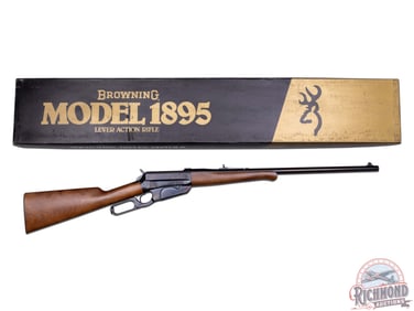Unfired Browning Model 1895 Lever Action .30-40 KRAG Rifle in Factory Box