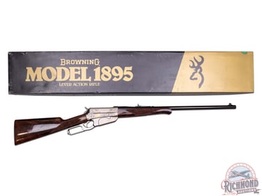 Unfired Browning Model 1895 Signed M. Hiro 1 of 1000 Lever Action .30-06 SPRG Rifle in Factory Box