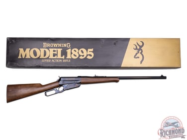 Unfired Browning Model 1895 Lever Action .30-06 SPRG Rifle in Factory Box