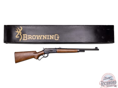 Nice Browning M-71 Carbine .348 WIN Lever Action Rifle in Factory Box