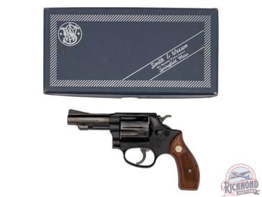 Excellent Smith & Wesson 37 Chief's Special Airweight .38 SPL Revolver in Original Box