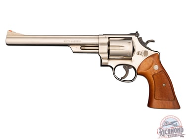 Nice Smith & Wesson Model 29-2 Nickel .44 MAG Double Action Revolver