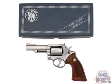 Nice Smith & Wesson 66 Combat Magnum Stainless 4" Revolver with Original Box