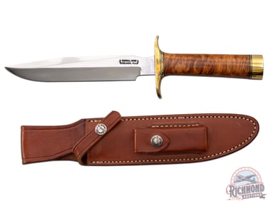Randall Made Model 1 All Purpose Fighting 7" Knife with Factory Leather Sheath