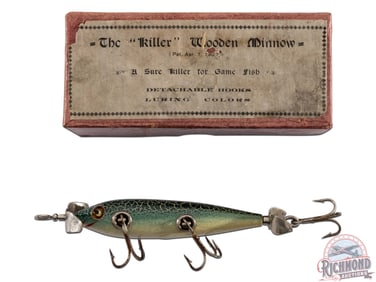 Heddon Thin Body 5 Hook Trade Minnow Fishing Lure