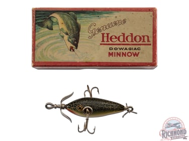 Heddon 3 Hook Single Prop Minnow #20 Fishing Lure
