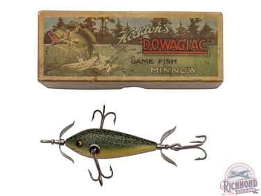 Heddon Fat Body 3 Hook Minnow #100 Fishing Lure