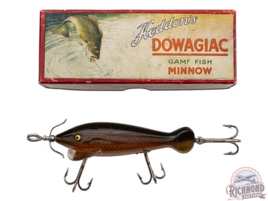 Heddon Red Scale Spindiver #3009 H Combo Fishing Lure