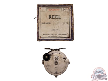 Winchester No 2944 Bait Casting Fishing Reel 300 Yds in Original Box