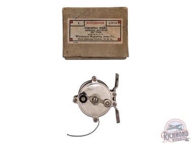 Winchester No 1312 Bait Casting Fishing Reel 60 Yds in Original Box