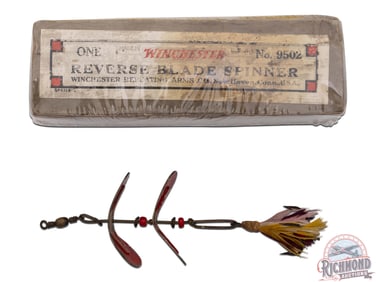 Winchester No 9502 Reverse Blade Spinner Lure in Original Box