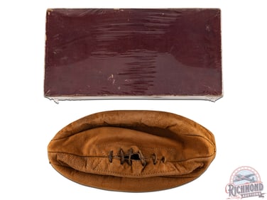Rare Simmons Hardware Co American Rugby Football S-125 and Original Cardboard Box