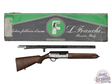 New in Box Luigi Franchi 48/AL Hunter 12 GA Semi-Auto Shotgun