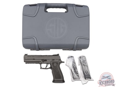 New Sig Sauer P320 X-Five Legion 9mm Optics Ready Semi-Auto Pistol in Original Case