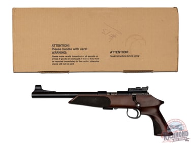 New in Box Anschutz Exemplar .22 LR Bolt Action 10" Pistol