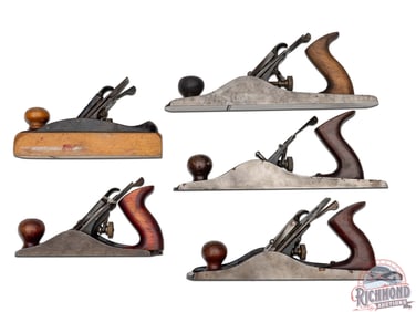 Lot of 5 Winchester Wood Planes