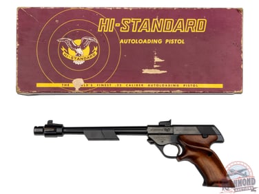 1965 Hi-Standard Model 103 Supermatic Citation .22 LR Semi-Auto Pistol in Original Box