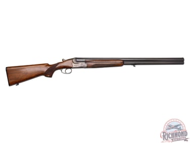 Pre-War German Miller & Val Greiss Over/Under 12 Gauge Engraved Shotgun